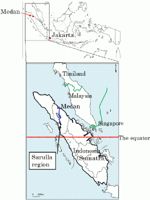 Location of power station